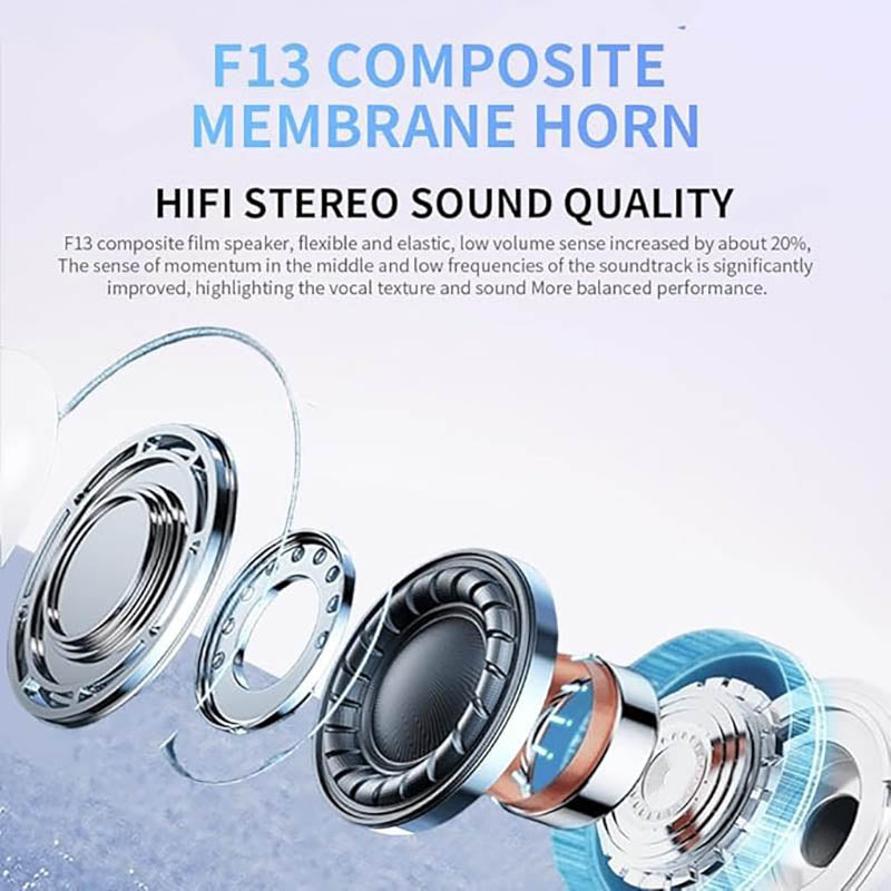 Wireless Earbuds Pro ANC– Noise Cancellation & Deep Bass